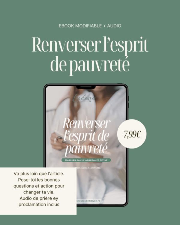 WORKBOOK RENVERSER L'ESPRIT DE PAUVRETÉ